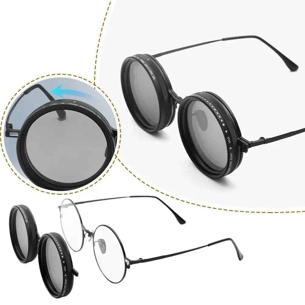 Mıknatıslı Optik Camlı Ayarlanabilir Güneş Gözlüğü
