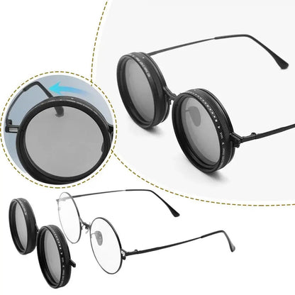 Mıknatıslı Optik Camlı Ayarlanabilir Güneş Gözlüğü